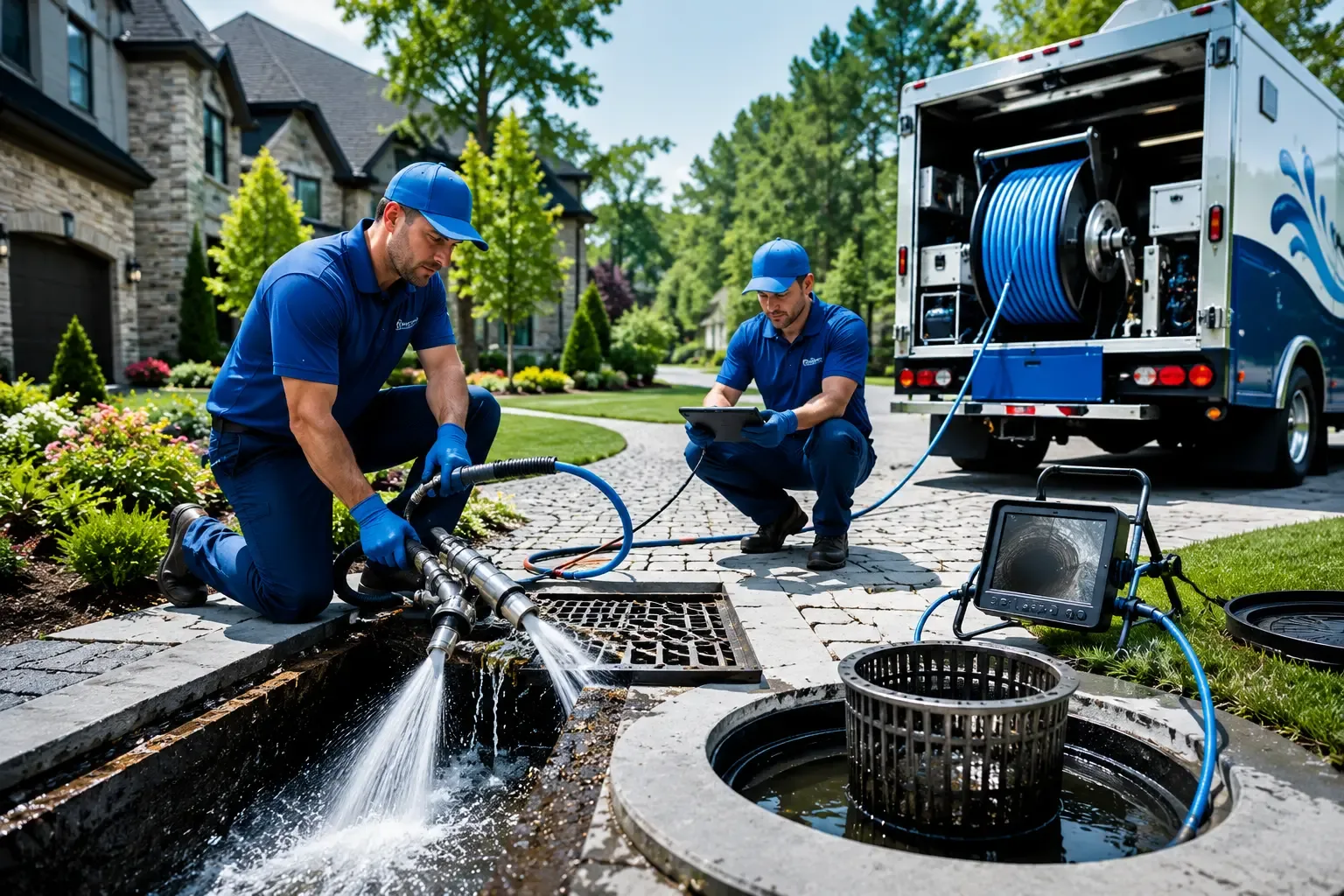 Local outdoor drain cleaning professionals in Falkville, AL
