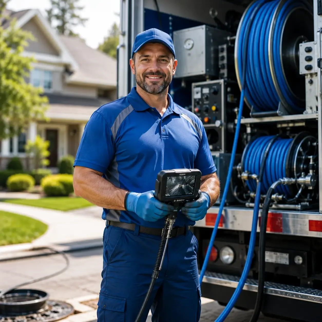 Local outdoor drain cleaning specialists in Falkville, AL